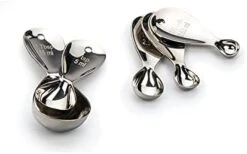 Endurance Stainless Steel Spice Measuring Spoons, Set Of 6 | 1/8 Tsp To 1 Tbsp Measurements | Nest For Easy Storage | Dishwasher Safe | Dry Or Liquid | Baking Or Cooking -KitchenAid Shop 31wB18QHeaL. AC