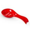 Ceramic Spoon Rest For Stove Top - Large Spoon Holder For Kitchen Counter Top, Heat-Resistant Cooking Utensil Rest, Cute Coffee Spoon Rest, Modern Farmhouse Kitchen Decor, Red -KitchenAid Shop 31wRGio1lHL