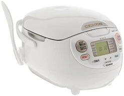 NS-ZCC10 Neuro Fuzzy Rice Cooker, 5.5-Cup, White