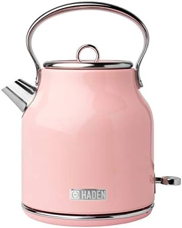 Aden 75089 Heritage 1.7 Liter Stainless Steel Body Countertop Retro Electric Kettle With Auto Shutoff & Dry Boil Protection (Ivory/Copper) 8 Aden 75089 Heritage 1.7 Liter Stainless Steel Body Countertop Retro Electric Kettle With Auto Shutoff & Dry Boil Protection (Ivory/Copper) - Image 6