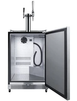 Summit Appliance SBC696OSCMTWIN 24" Wide Built-In Outdoor Cold Brew/Nitro-Infused Coffee Kegerator, Weatherproof, Dual Tap System, Stainless Steel Door, Digital Thermostat, Automatic Defrost 7 Summit Appliance SBC696OSCMTWIN 24" Wide Built-In Outdoor Cold Brew/Nitro-Infused Coffee Kegerator, Weatherproof, Dual Tap System, Stainless Steel Door, Digital Thermostat, Automatic Defrost -KitchenAid Shop 31x6qCm9JcL