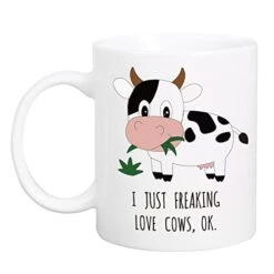 Funny Novelty Cow Coffee Mug, Cute Cow Ceramic Coffee Cup Animal Cartoon Cups For Cow Lovers Christmas Gifts,Birthday Gifts For Women,Friend, Sister,Mom Dad Gifts 7 Funny Novelty Cow Coffee Mug, Cute Cow Ceramic Coffee Cup Animal Cartoon Cups For Cow Lovers Christmas Gifts,Birthday Gifts For Women,Friend, Sister,Mom Dad Gifts -KitchenAid Shop 31xG8BJqSeL
