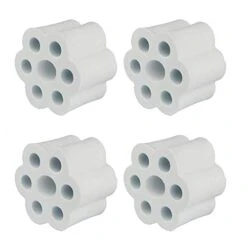 Cup Turner Foam - 4 Pieces Cup Turner Accessories Fit 10 20 Oz Tumbler Bottle For 0.84 ” PVC Pipe High Density Foam Partner For Cup Spinner Machine 1/2 Inch Wand