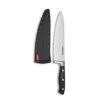 Edgekeeper 8-Inch Forged Triple Riveted Chef Knife With Self-Sharpening Blade Cover, High Carbon-Stainless Steel Kitchen Knife With Ergonomic Handle, Razor-Sharp Knife, Black -KitchenAid Shop 31xV9EYwI0L