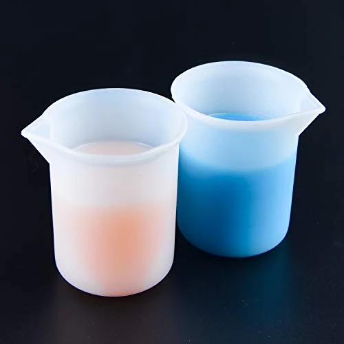 12 Pieces 100 Ml Silicone Measuring Cup DIY Resin Glue Tools Cup For Making Handmade Craft Nonstick Silicone Mixing Cups 4 12 Pieces 100 Ml Silicone Measuring Cup DIY Resin Glue Tools Cup For Making Handmade Craft Nonstick Silicone Mixing Cups - Image 2
