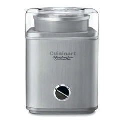 Cuisinart ICE-30BC Pure Indulgence 2-Quart Frozen Yogurt-Sorbet And Ice Cream Maker Bundle With Dessert Book (2 Items)
