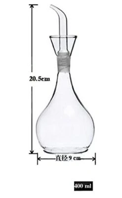 Leton's Planet Glass Oil Decanter And Cruet 14 Ounces 17 Leton's Planet Glass Oil Decanter And Cruet 14 Ounces -KitchenAid Shop 31xntNUo3eL