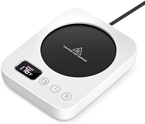 Mug Warmer, Upgrade Coffee Warmer For Desk With 3 Temperature Settings, Fast Heating Cup Warmer 12 Timer, 4H Auto Shut Off, Gravity Sensor, Keep Best Temp For Tea,Beverage,Milk -Black 11 Mug Warmer, Upgrade Coffee Warmer For Desk With 3 Temperature Settings, Fast Heating Cup Warmer 12 Timer, 4H Auto Shut Off, Gravity Sensor, Keep Best Temp For Tea,Beverage,Milk -Black - Image 9