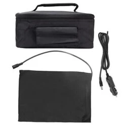 Travel In Style With The Black Car Oven - Portable Microwave 12V Electric Oven For Fast Heating Perfect For Picnic Food Warmer And Camping Microwave Cooking Needs