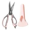 Kitchen Shears Ultra Sharp Stainless Steel Multi-functional Stainless Steel Kitchen Detachable Scissors ，Heavy Duty Meat Scissors， Food Scissors For Chicken, Poultry, Fish, Herbs (Pink)