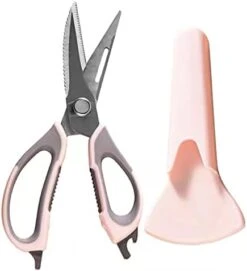 Kitchen Shears Ultra Sharp Stainless Steel Multi-functional Stainless Steel Kitchen Detachable Scissors ,Heavy Duty Meat Scissors, Food Scissors For Chicken, Poultry, Fish, Herbs (Pink) 17 Kitchen Shears Ultra Sharp Stainless Steel Multi-functional Stainless Steel Kitchen Detachable Scissors ,Heavy Duty Meat Scissors, Food Scissors For Chicken, Poultry, Fish, Herbs (Pink) -KitchenAid Shop 31xwaDnXjLS. AC