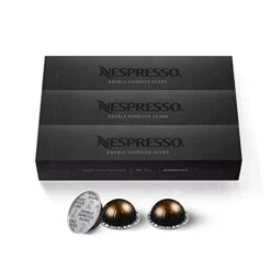 Nespresso Capsules VertuoLine, Double Espresso Scuro, Dark Roast Espresso Coffee, 10 Count (Pack Of 3) Coffee Pods, Brews 2.7 Ounce (VERTUOLINE ONLY) -KitchenAid Shop 31y665QXrsL 1