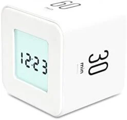 Mooas Multi Cube Timer/Rotating Timer, Simple Operation, Clock & Timer (Yellow) -KitchenAid Shop 31yAGQPLzL. AC 1