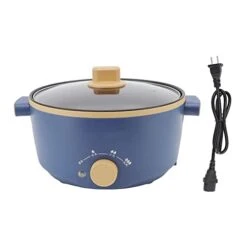 Multifunctional Electric Cooker, Single Layer 800W 3 Speed Control Electric Pot Cooker For Dorm(#1) 12 Multifunctional Electric Cooker, Single Layer 800W 3 Speed Control Electric Pot Cooker For Dorm(#1) -KitchenAid Shop 31yQtyCqxmL