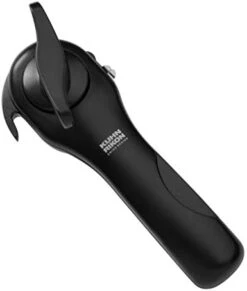 Uhn Rikon Slim Safety Smooth Touch Can Opener, No Sharp Edges, LIDLIFTER®+ 6.5" Black -KitchenAid Shop 31yYE2KASVL. AC