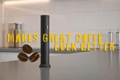 GENERIC Coffee Electric Milk Frother With Stand, Foam Maker, Mini Blender Handheld, Battery Operated, Stainless Steel Whisk -KitchenAid Shop 31ynwQ9sGbL