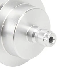 Aluminum Alloy CO2 Adapter Soda Maker Part With Instruction For Quick Connect Machines(Silver) -KitchenAid Shop 31yvMzGNloL