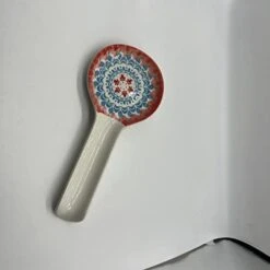 Ceramic Spoon Rest Porcelain Spoon Holder For Utensil Rest For Stove Top Holder For Soup Spoons, Ladles, Tong -KitchenAid Shop 31yybunoHlL