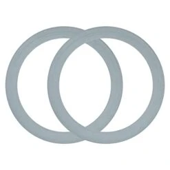 (2 Pack) Premium Blender Gasket Sealing Ring, Compatible With Osterizer And Oster Blender Replacement Parts, Rubber Oster Blender Replacement Parts, Grey Oster Blender Parts