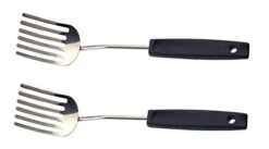 Fantastic Food Blending Fork Stainless Steel Scrambled Eggs FFF-10 (2-Pack)