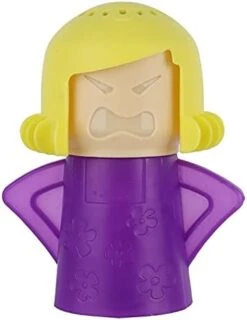 Oven Steam Cleaner, Durable Cute Microwave Steam Cleaner Plastic Stable For Home(Purple) -KitchenAid Shop 31zVB5QSswL. AC