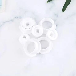 Iiniim 4pcs Coffee Grinder Parts, Ceramic Grinding Core Wooden Salt Pepper Milling Accessories White One Size -KitchenAid Shop 31zlYIATreL