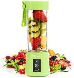 Portable Blender,Personal Size Blender Juicer Cup,Smoothies And Shakes Blender,Handheld Fruit Machine,Blender Mixer Home (blue) -KitchenAid Shop 41 8yxok5L. AC