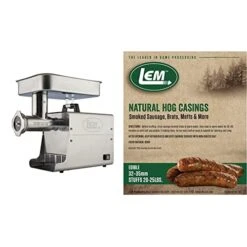 Products 17791 Big Bite #8 .5HP Stainless Steel Electric Meat Grinder, Silver -KitchenAid Shop 41 VELkntWL