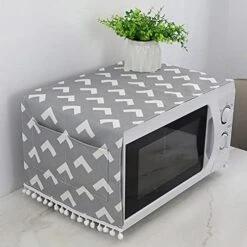 NC Anti-Slip Microwave Oven Dust Cover Microwave Dustproof Cover Decorative Kitchen Appliance Cover With Storage Bags 11.8×36.6 Inch. (Gray) 11 NC Anti-Slip Microwave Oven Dust Cover Microwave Dustproof Cover Decorative Kitchen Appliance Cover With Storage Bags 11.8×36.6 Inch. (Gray) -KitchenAid Shop 41 qooCowES. AC