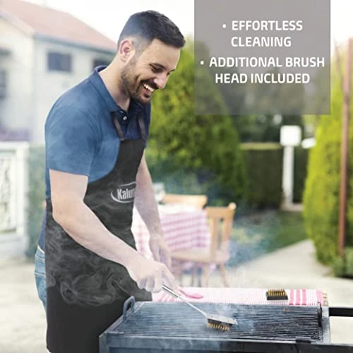 BBQ Grill Accessories, Heavy Duty Stainless Steel Grill Set With Aluminum Case And Apron, Grill Tools And Utensils Set For Outdoor Grill, Grilling Gifts For Men, Father, Husband, Women, Dad 5 BBQ Grill Accessories, Heavy Duty Stainless Steel Grill Set With Aluminum Case And Apron, Grill Tools And Utensils Set For Outdoor Grill, Grilling Gifts For Men, Father, Husband, Women, Dad - Image 3