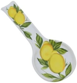 Lemon Spoonrest, 9.5-Inch By 5-Inch
