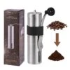 Anual Coffee Bean Grinder, Stainless Steel Burr Hand Coffee Grinder, Hand Coffee Mill With Adjustable Setting For Aeropress, Drip Coffee, Espresso, French Press, Turkish Brew, Coffee Gift -KitchenAid Shop 4107PYzT0kL