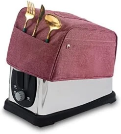 2 Slice Toaster Cover, Toaster Bags With Pockets, Bread Toaster Oven Dustproof Cover, Toaster Storage Bag, Appliance Covers For Kitchen Small Appliance, Fingerprint Protection, Gift For Women (S, Purple) 18 2 Slice Toaster Cover, Toaster Bags With Pockets, Bread Toaster Oven Dustproof Cover, Toaster Storage Bag, Appliance Covers For Kitchen Small Appliance, Fingerprint Protection, Gift For Women (S, Purple) -KitchenAid Shop 410GWto8B2L. AC