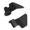 Mayata 2pcs Three Specifications Non-stick Breadmaker Paddles Stainless Steel Loaf Maker Kneading Blade Replacement For Bread Machine (2.4 X 6.5cm, Black)