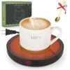 Coffee Mug Warmer, 50 W Coffee Warmer With 3-Temperature Settings(180°F ~ 105°F), 4H Auto Shut Off, Electric Coffee Cup Warmer For Desk,Beverage Warmer For Coffee Tea Espresso Milk -KitchenAid Shop 410SJPyYX1L