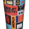 Tervis Triple Walled Back To The Future Insulated Tumbler Cup Keeps Drinks Cold & Hot, 20oz - Stainless Steel, Pattern 2 Tervis Triple Walled Back To The Future Insulated Tumbler Cup Keeps Drinks Cold & Hot, 20oz - Stainless Steel, Pattern -KitchenAid Shop 410YNpoYZgL