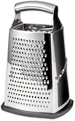 Endurance Kitchen Collection Multi-Use Cheese Grater Handheld Potato Slicer Shredder For Hard & Soft Cheeses, Vegetables & Zesting , 10 X 2-3/4-Inch, Non-Slip Bottom, 2 Piece 17 Endurance Kitchen Collection Multi-Use Cheese Grater Handheld Potato Slicer Shredder For Hard & Soft Cheeses, Vegetables & Zesting , 10 X 2-3/4-Inch, Non-Slip Bottom, 2 Piece -KitchenAid Shop 410Z1LnVssL. AC