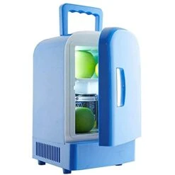 TONPOP Mini Refrigerator 4L Compact Portable Fridge Quiet Electric Cooler Warmer Beverage Refrigerator For Cars Homes Offices Dorm