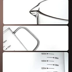 Glass Bacon Grease Container，Transparent Glass Grease Strainer，1.5/1.58 Quart LCooking Oil Storage Grease Keeper Bacon Grease Container With Strainer (1.5/1.58 Quart) -KitchenAid Shop 410am9prwBL