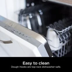 Ninja XSKDOUGHHK Foodi Dough Hooks For Power Mixer System (CI100 Series), Stainless Steel 10 Ninja XSKDOUGHHK Foodi Dough Hooks For Power Mixer System (CI100 Series), Stainless Steel -KitchenAid Shop 410v2OdR5xL