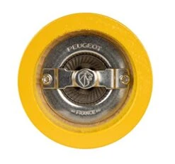 Peugeot EUGEOT - Paris Salt Mill 18 Cm - Paris-rama Collection - Classic Grinding Setting - Made From PEFC-certified Wood - Made In France - Saffron Yellow -KitchenAid Shop 410vLQxIz9L