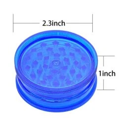 Xicveiuz 6 Pack Herb Grinder, 2.3 Inches Small Spices Grinder With Storage, Plastic Grinder For Manual, Portable And Disposable For Travel -KitchenAid Shop 410yTUw0HVL