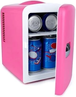 Portable Mini Fridge 4 Liter 6 Can Skincare Fridge, AC 120V DC 12V Small Refrigerator Cooler And Warmer For Skincare, Foods, Medications, Bedroom, Travel And Car - Black 21 Portable Mini Fridge 4 Liter 6 Can Skincare Fridge, AC 120V DC 12V Small Refrigerator Cooler And Warmer For Skincare, Foods, Medications, Bedroom, Travel And Car - Black -KitchenAid Shop 4110q06nzqL. AC