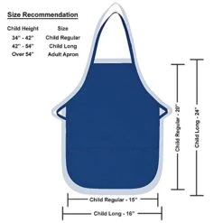 THE APRONPLACE Personalized Apron Embroidered Add A Name Kids Apron -KitchenAid Shop 411ERLh0v7L