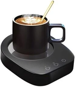 Coffee Mug Warmer - Desktop Beverage Warmer - Electric Cup Warmer Tea Water Cocoa Milk For Office Desk And Home Use 110V Best Gift For Coffee Lovers With Automatic Shut Off Function Black (Black) 17 Coffee Mug Warmer - Desktop Beverage Warmer - Electric Cup Warmer Tea Water Cocoa Milk For Office Desk And Home Use 110V Best Gift For Coffee Lovers With Automatic Shut Off Function Black (Black) -KitchenAid Shop 411NGhWoMjL. AC
