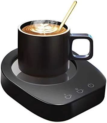 Coffee Mug Warmer - Desktop Beverage Warmer - Electric Cup Warmer Tea Water Cocoa Milk For Office Desk And Home Use 110V Best Gift For Coffee Lovers With Automatic Shut Off Function Black (Black) 10 Coffee Mug Warmer - Desktop Beverage Warmer - Electric Cup Warmer Tea Water Cocoa Milk For Office Desk And Home Use 110V Best Gift For Coffee Lovers With Automatic Shut Off Function Black (Black) - Image 8