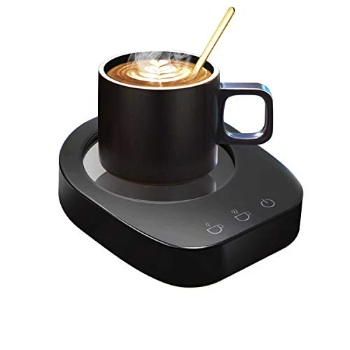 Coffee Mug Warmer - Desktop Beverage Warmer - Electric Cup Warmer Tea Water Cocoa Milk For Office Desk And Home Use 110V Best Gift For Coffee Lovers With Automatic Shut Off Function Black (Black) 3 Coffee Mug Warmer - Desktop Beverage Warmer - Electric Cup Warmer Tea Water Cocoa Milk For Office Desk And Home Use 110V Best Gift For Coffee Lovers With Automatic Shut Off Function Black (Black)