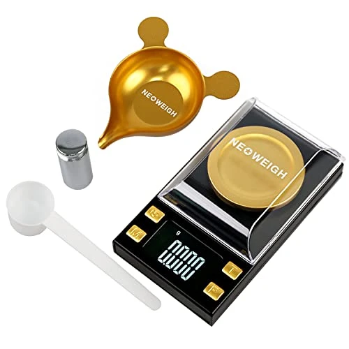 Milligram Scale, Mg Scale 50g X 0.001g, Non-Stick Powder Pan, 0.02 Grains X 771gn, Powder Scale For Reloading Medicine Supplement Capsule, Milligramos Scale With 50g Calibration Weight, Powder Scoop 5 Milligram Scale, Mg Scale 50g X 0.001g, Non-Stick Powder Pan, 0.02 Grains X 771gn, Powder Scale For Reloading Medicine Supplement Capsule, Milligramos Scale With 50g Calibration Weight, Powder Scoop - Image 3