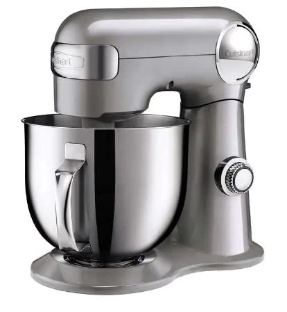 Cuisinart Precision Master Pro 6.5-QT Stand Mixer.600-watt 12 Speed Motor.59-point Planetary Mixing Action.Silver. (CSM-130BCPC) 3 Cuisinart Precision Master Pro 6.5-QT Stand Mixer.600-watt 12 Speed Motor.59-point Planetary Mixing Action.Silver. (CSM-130BCPC)