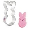 Easter Bunny Cookie Cutter, 4" Made In USA By Ann Clark